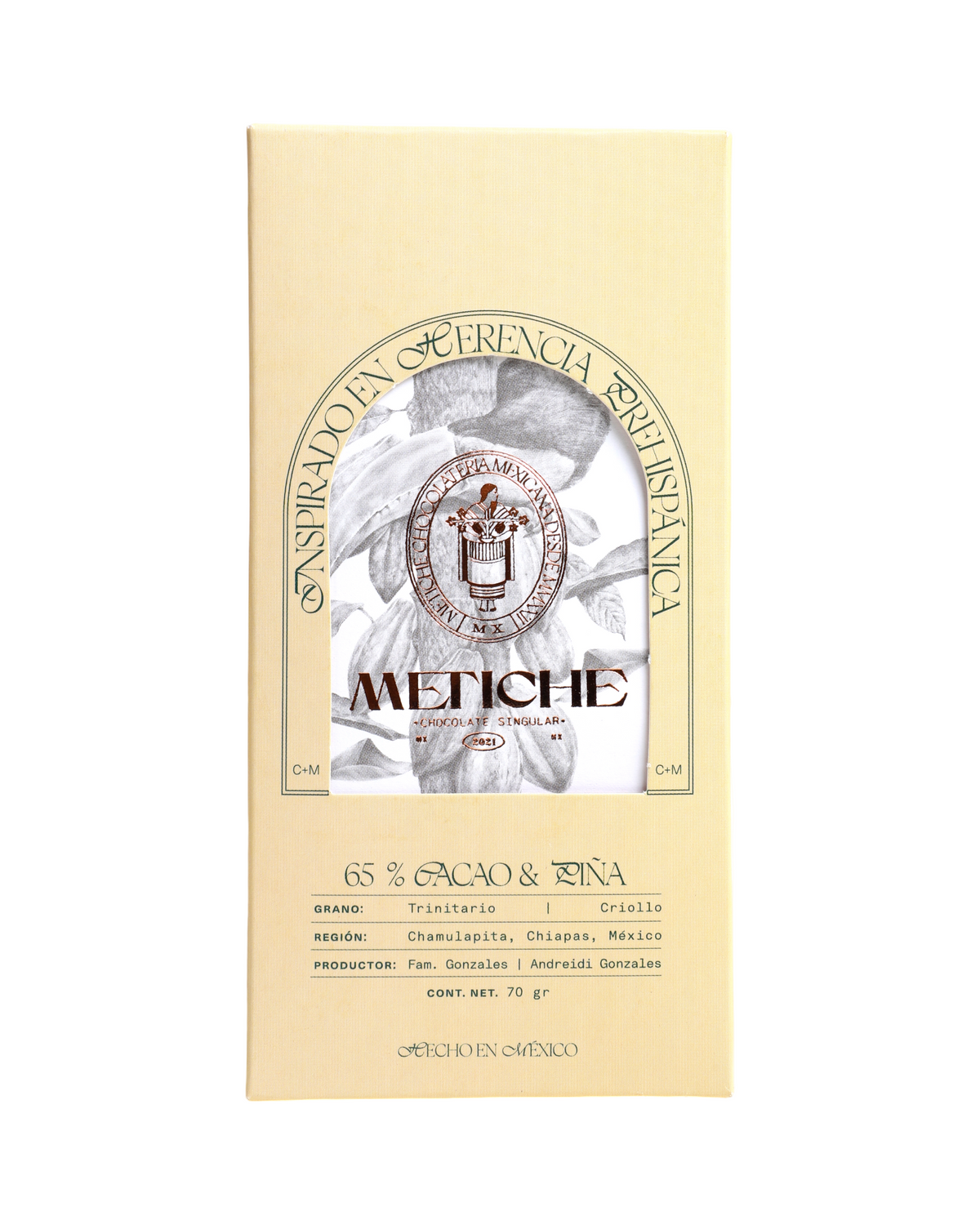 65% cacao con piña