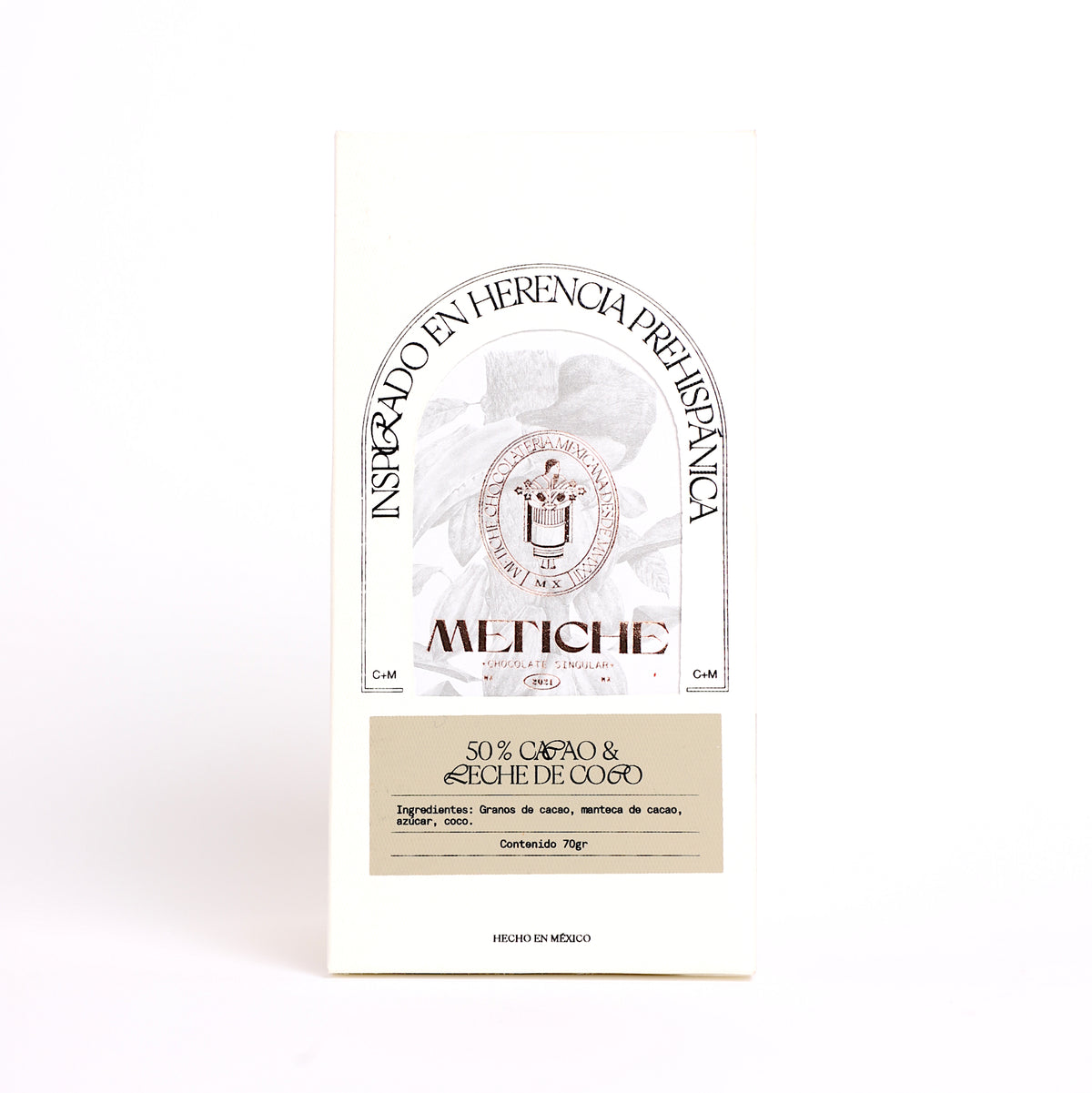 50% cacao con coco