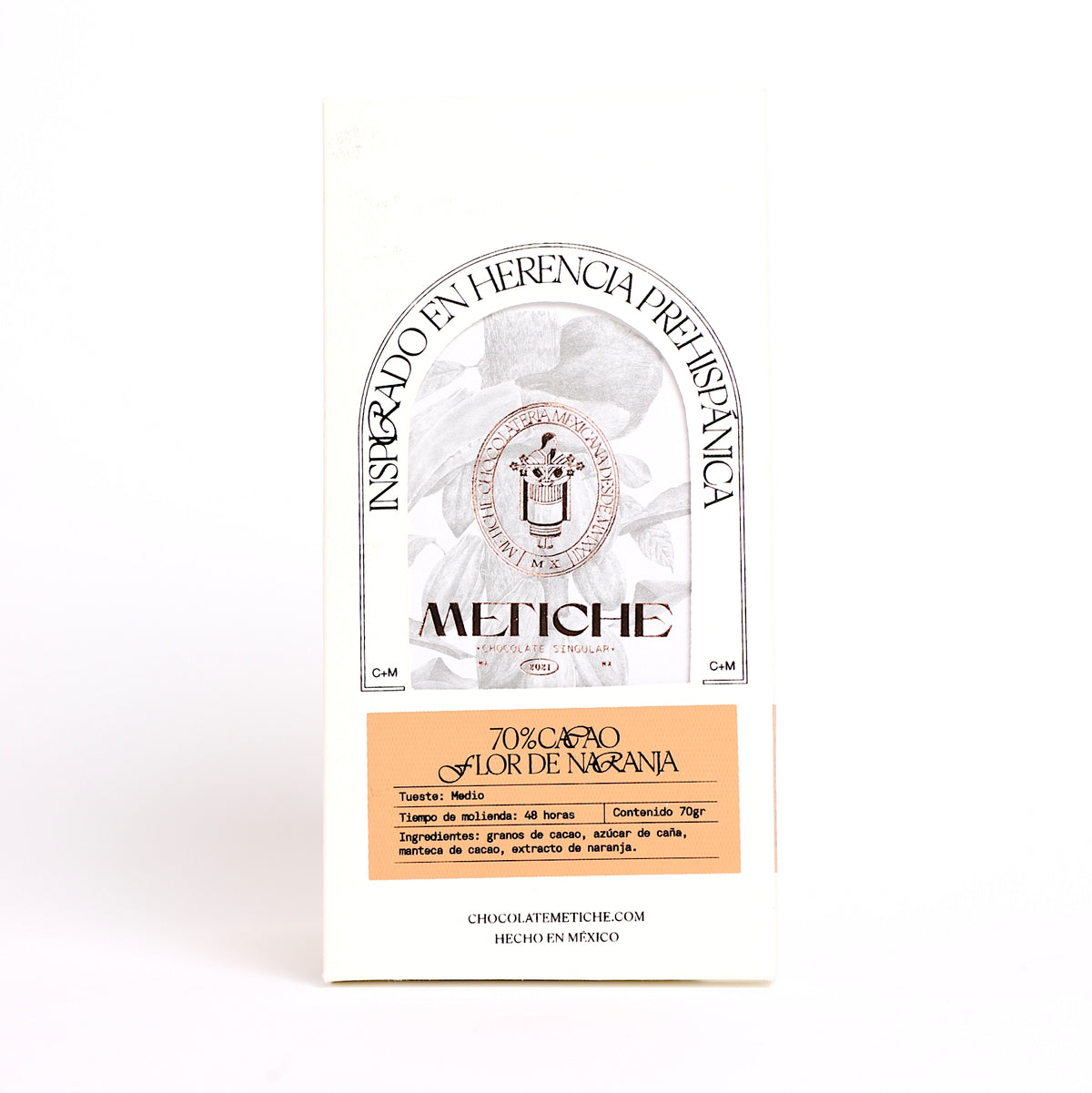 70% cacao con naranja