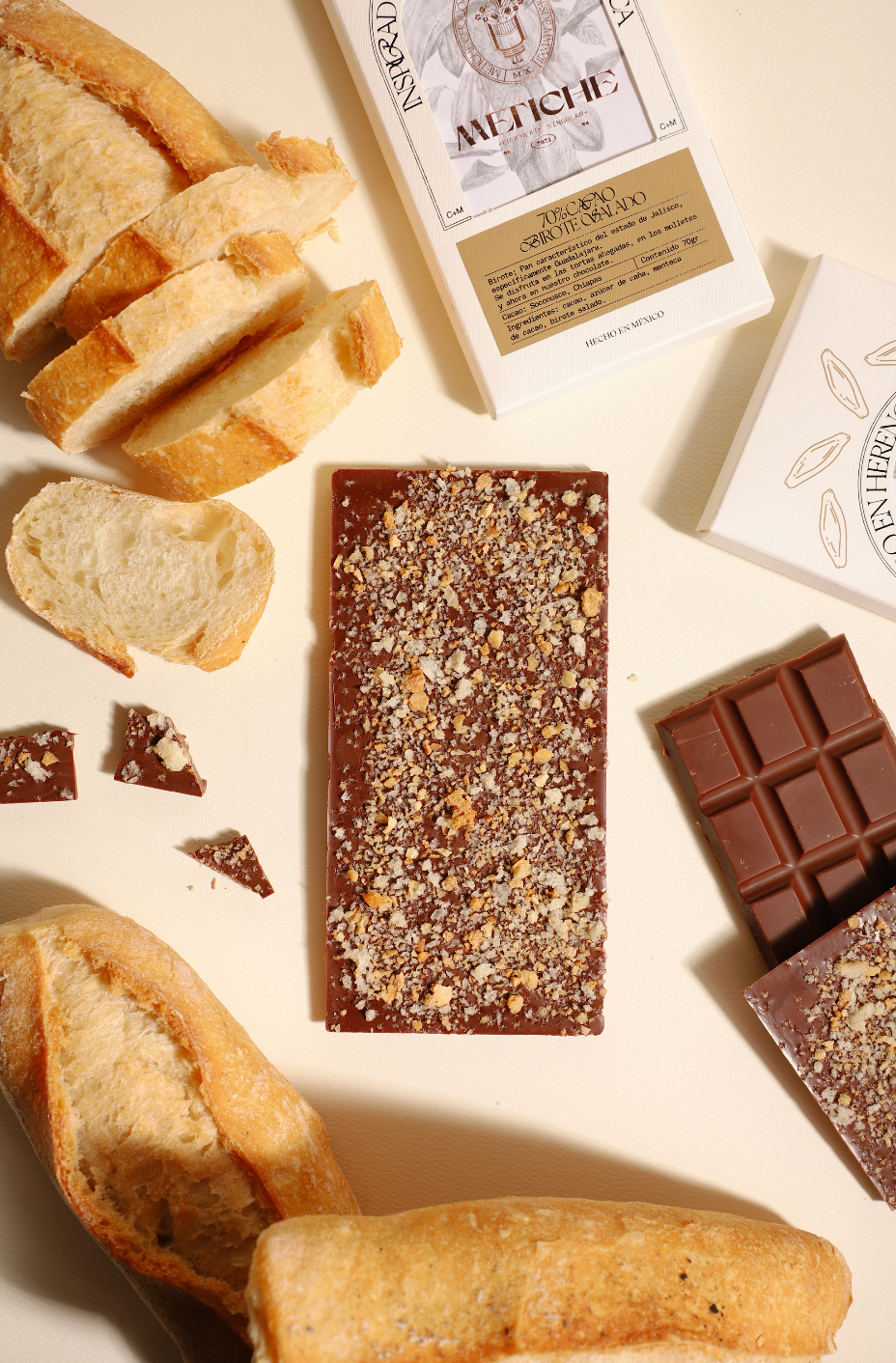 70% cacao con birote salado